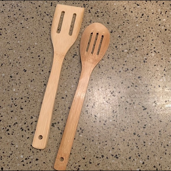 Kitchen Wood Spatula Set - Picture 6 of 7